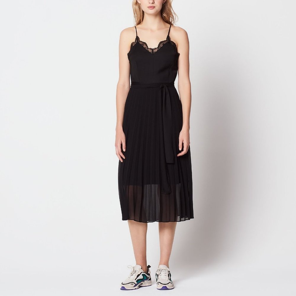 Sandro Trice Pleated dress